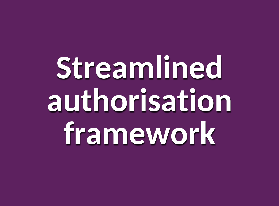 More streamlined authorisation process for restrictive practices